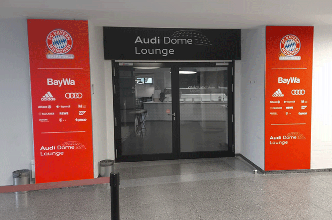 Audi Dome VIP-Lounge Banner